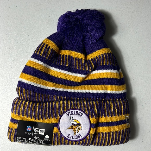Minnesota Vikings Winter Beanie Cuffed - Picture 1 of 6